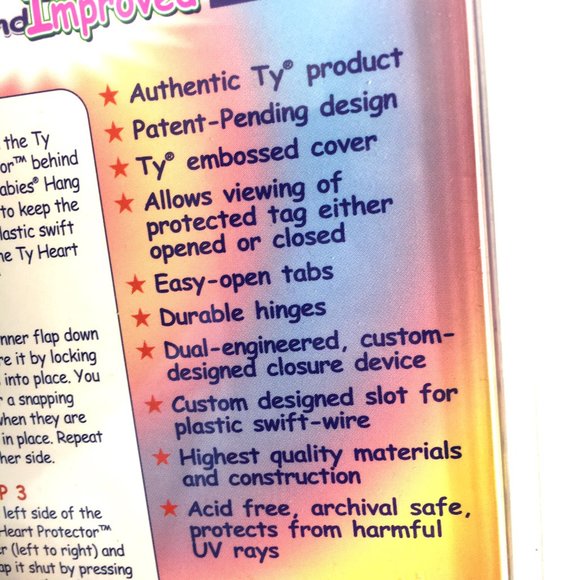 Beanie Babies Official Ty Heart Protectors NWT - Picture 4 of 6